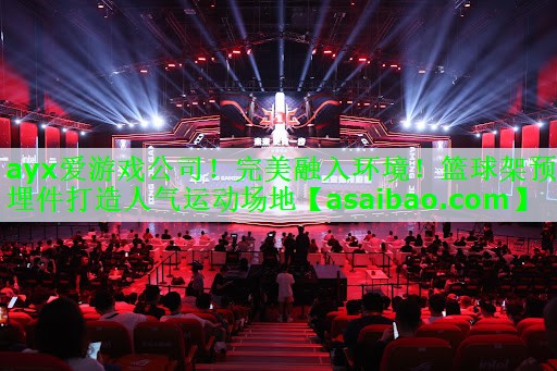 完美融入环境！篮球架预埋件打造人气运动场地